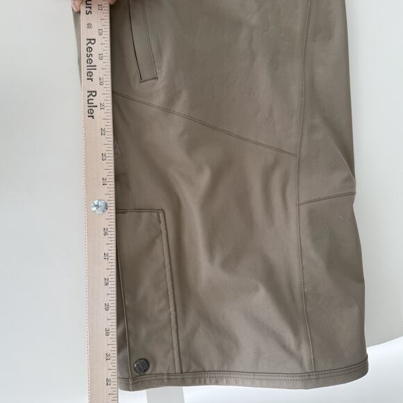 Homeschool Snowboard Pants Mens Medium Tan Ski Cargo Lined Waterproof - Picture 15 of 15
